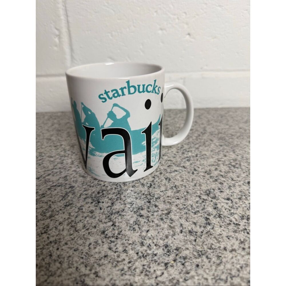 Starbucks Hawaii City Mug Collector Series 2007 16oz Coffee Cup Island Travel Mu